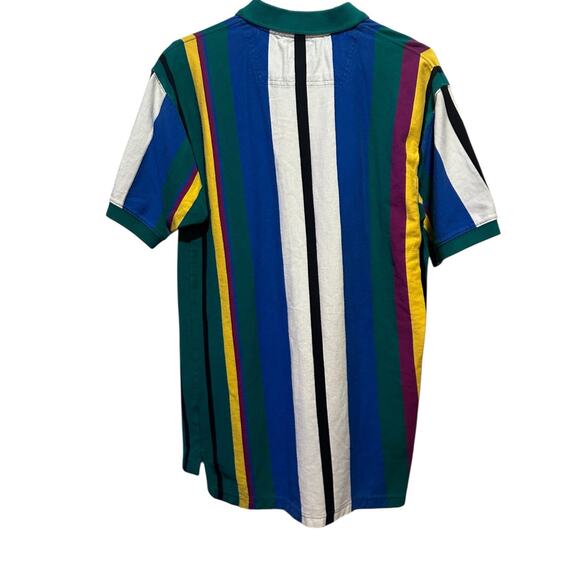 Vintage Pendleton Stripes Style Collared Polo Shirt Size M Cotton Kapalua Hawaii - Picture 2 of 6